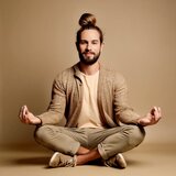 Flotando En La Calma De La Conciencia