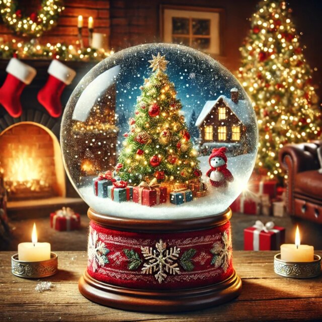 Christmas Snow Globe LoFi