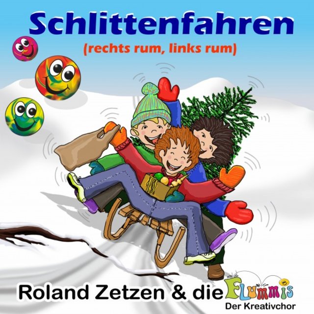 Schlittenfahren (Rechts rum, links rum)