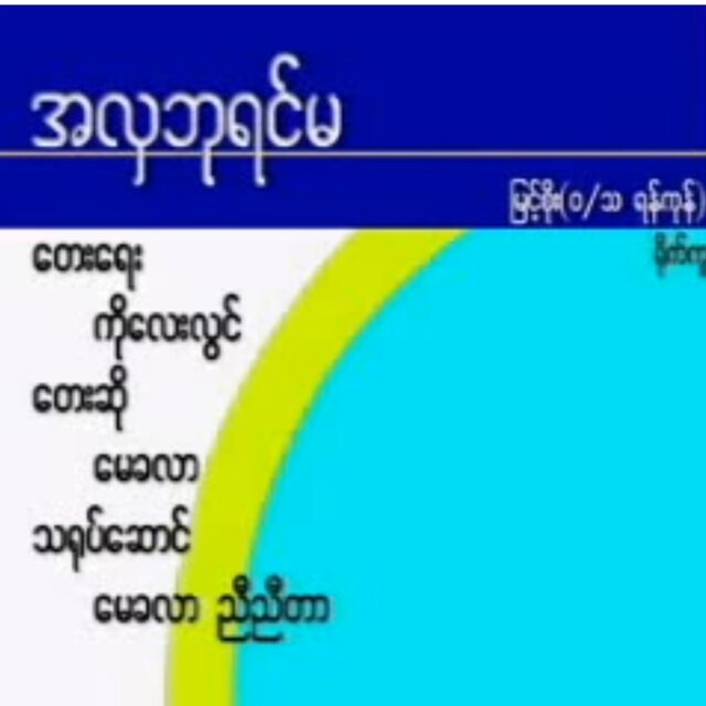 A Hla Ba Yin Ma - Single