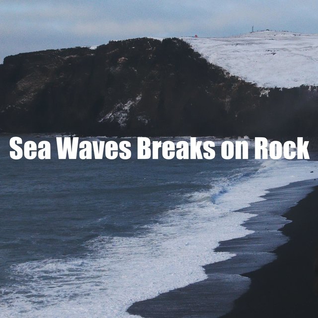 Sea Waves Breaks on Rock