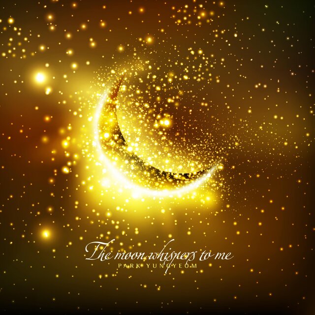 The moon whispers to me