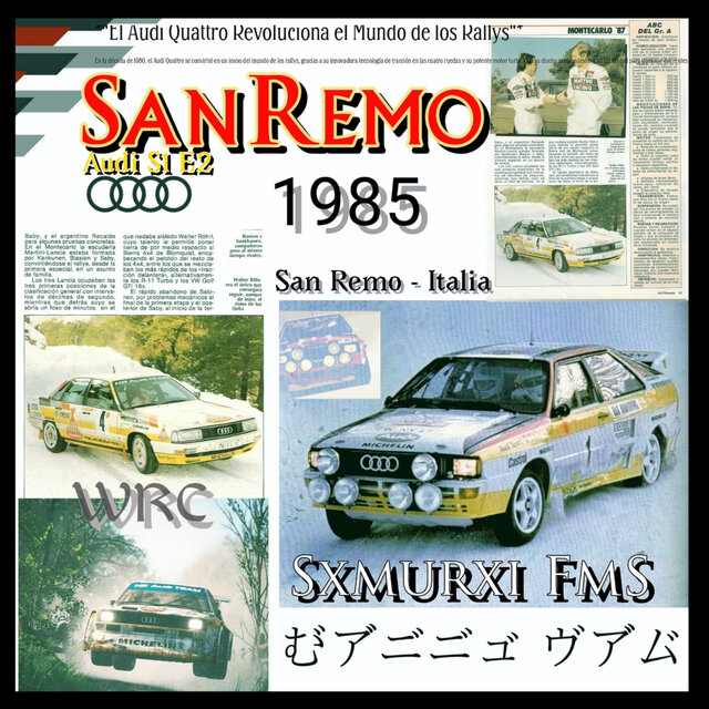 SAN REMO 1985
