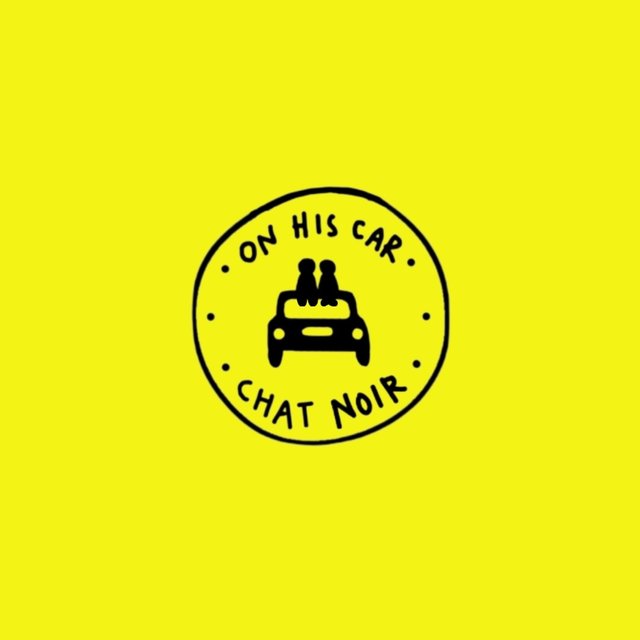 On His Car