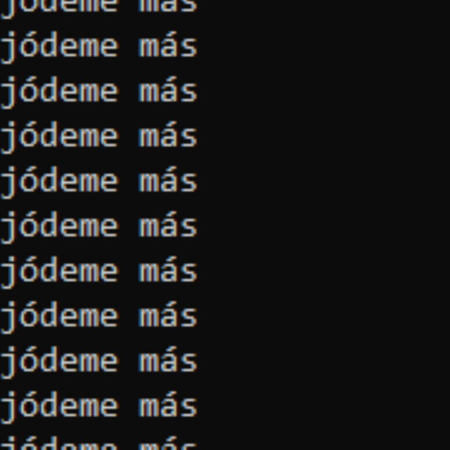 jódeme más