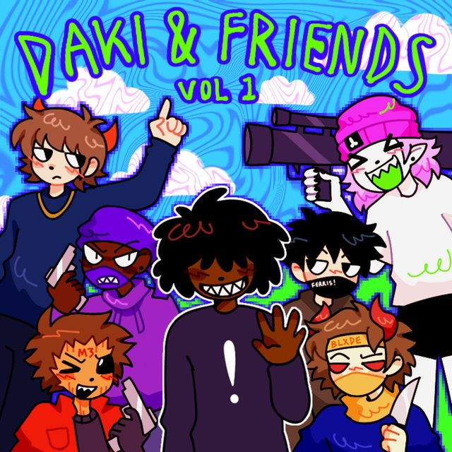 DAKI & FRIENDS!, Vol. 1