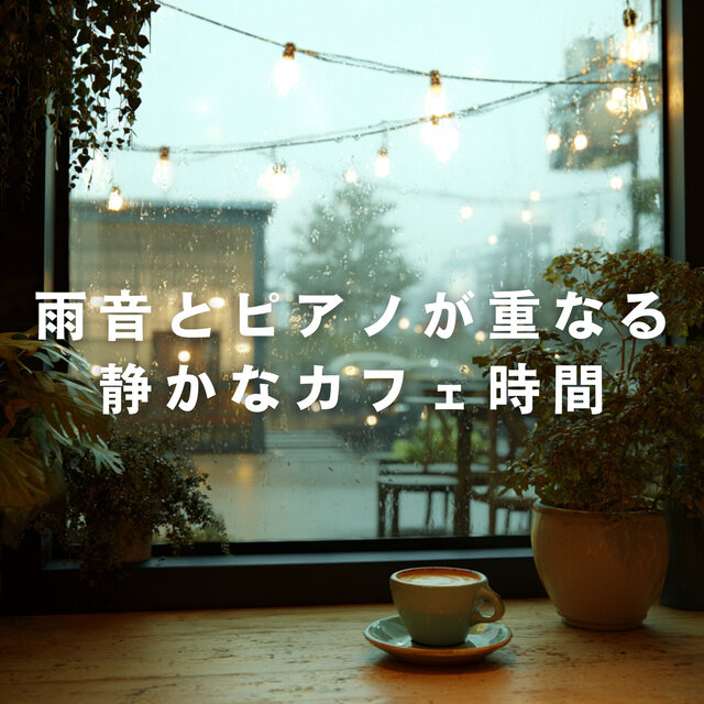 Quiet Cafe Moments with Rainfall and Piano