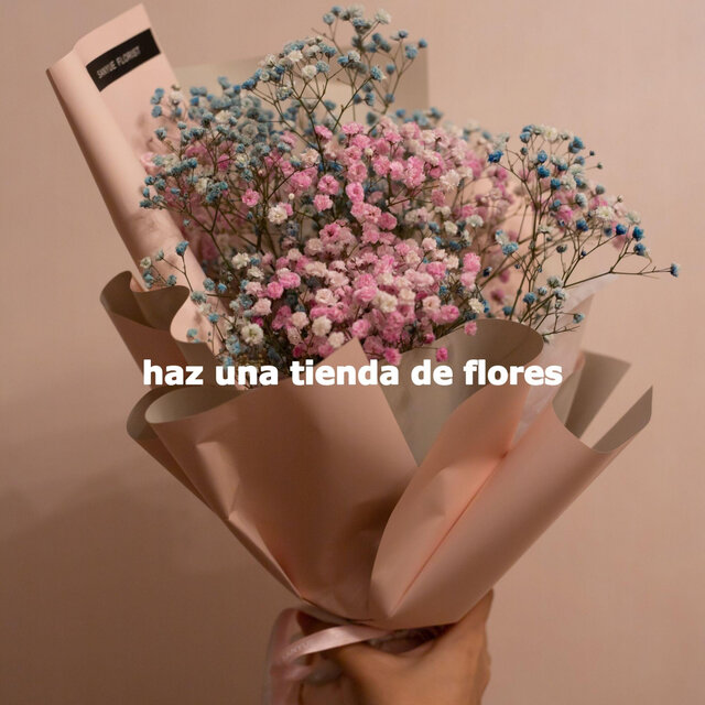 haz una tienda de flores