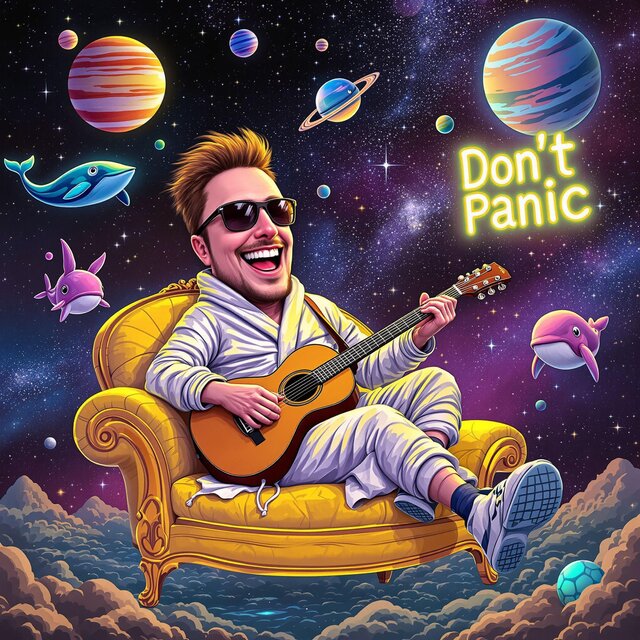 Elon Musk is Zaphod-MF-Beeblebrox