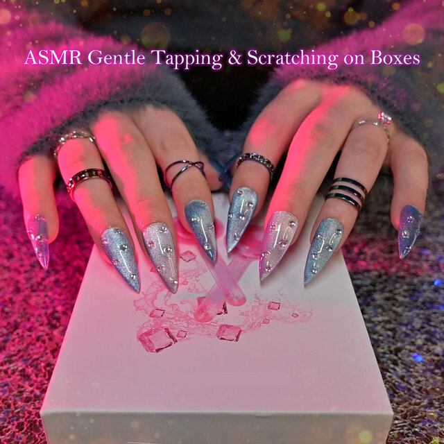 ASMR Gentle Tapping & Scratching on Boxes