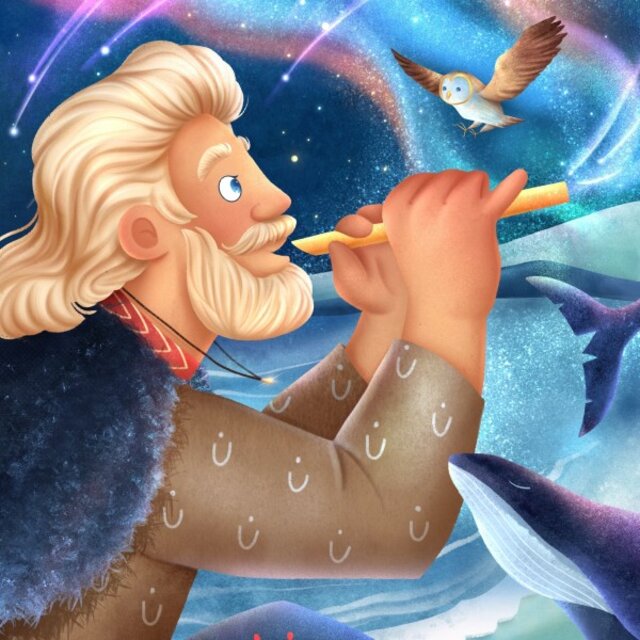 The Big Sleepy Giant (Bedtime Story for Children)