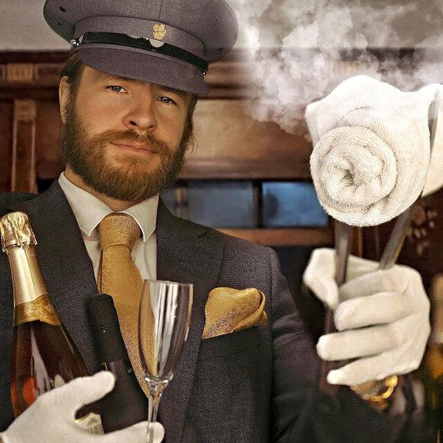 LUXURY Steam Train ASMR - First Class Perfection