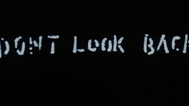 Don't Look Back