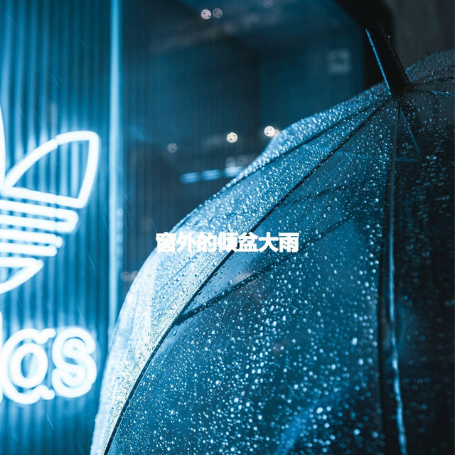 窗外的倾盆大雨