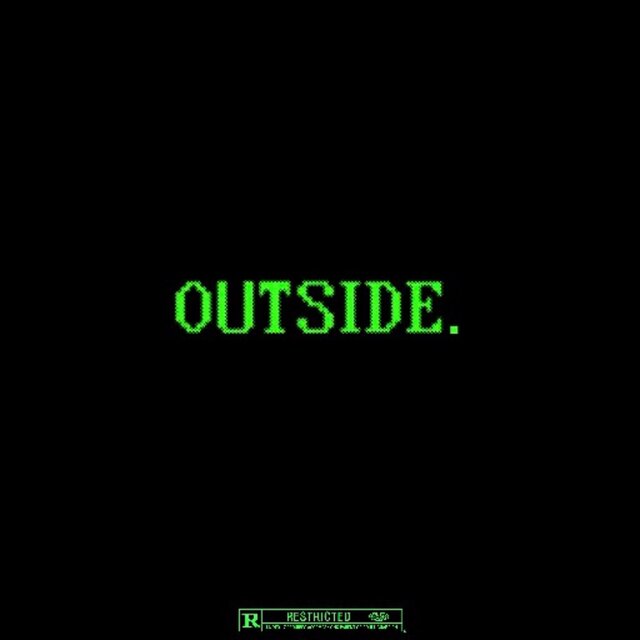 outside