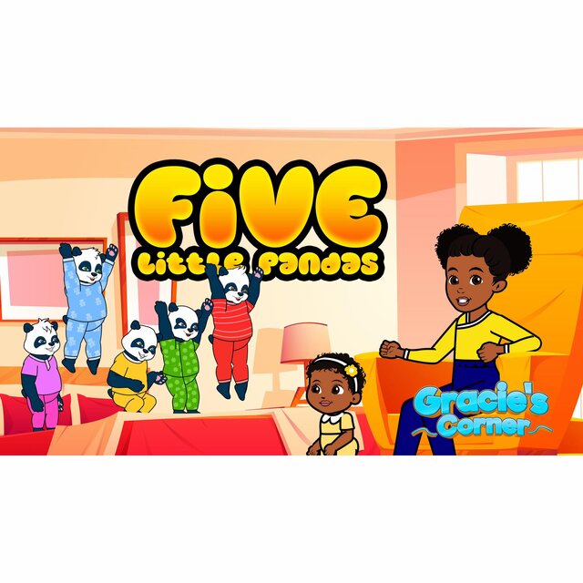 Five Little Pandas Jumping on the Bed by Gracie's Corner on TIDAL