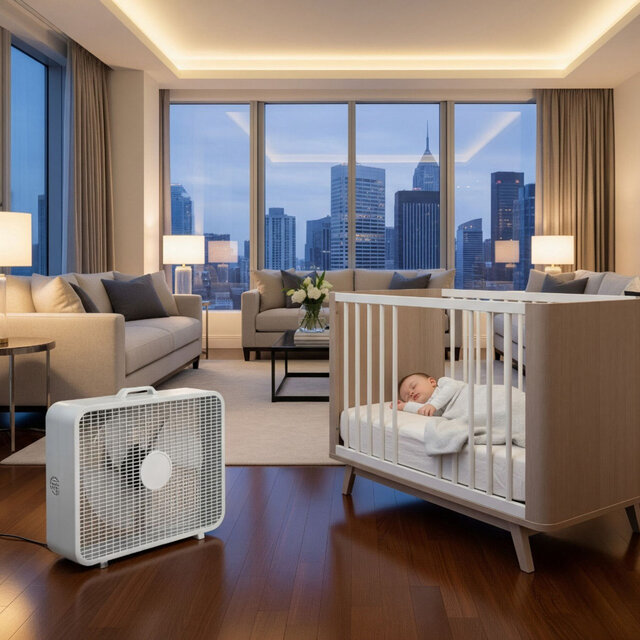 1 Hour of Soothing Box Fan White Noise – Baby Sleep Aid, Study, Meditation & Calmness
