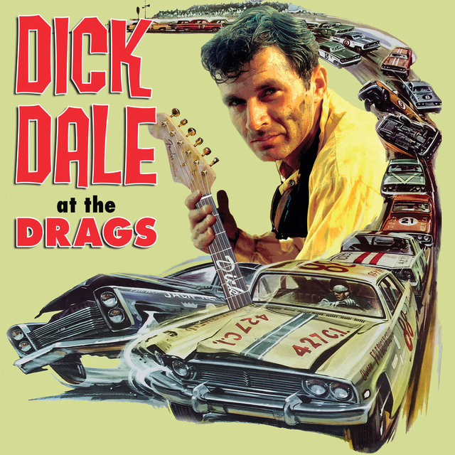 Cover art for album At the Drags by Dick Dale