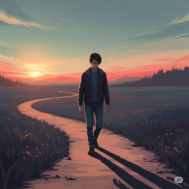 Walking alone
