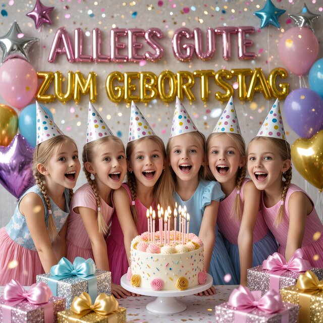 Geburtstagsparty Hits – Für Mädchen