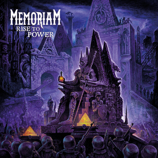 Cover art for album Rise To Power by Memoriam