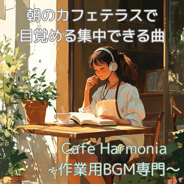 朝のカフェテラスで目覚める集中できる曲
