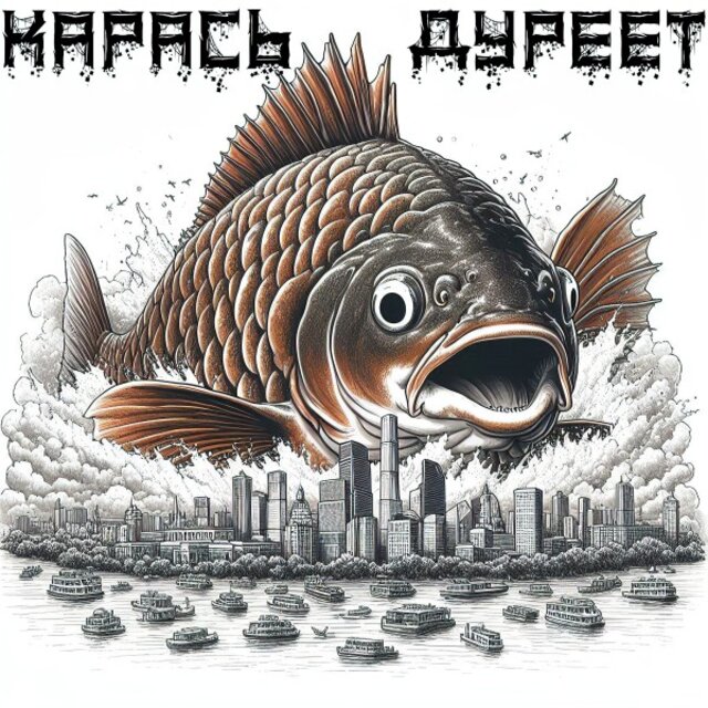 Карась дуреет