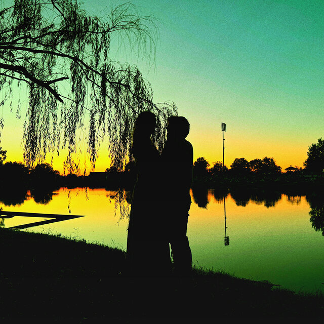 the sunset is beautiful, isn't it?