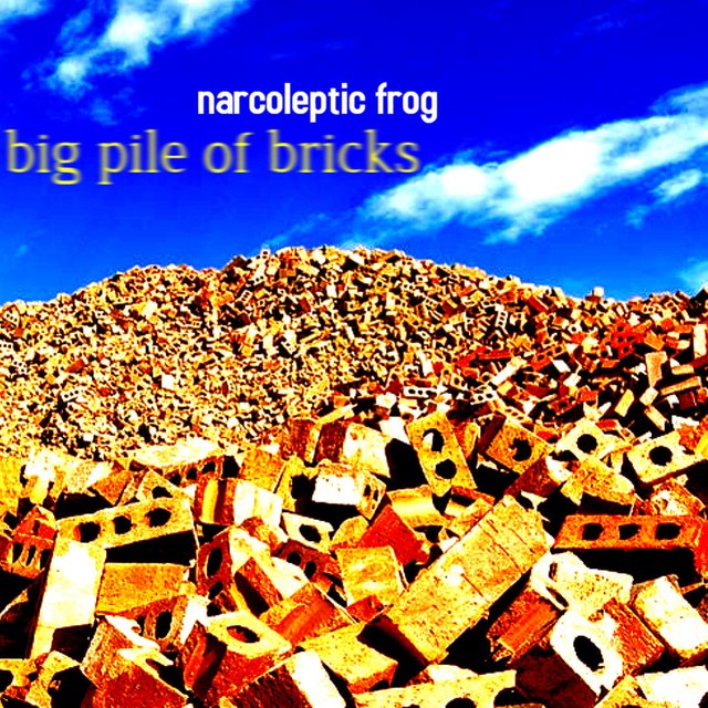 big pile of bricks
