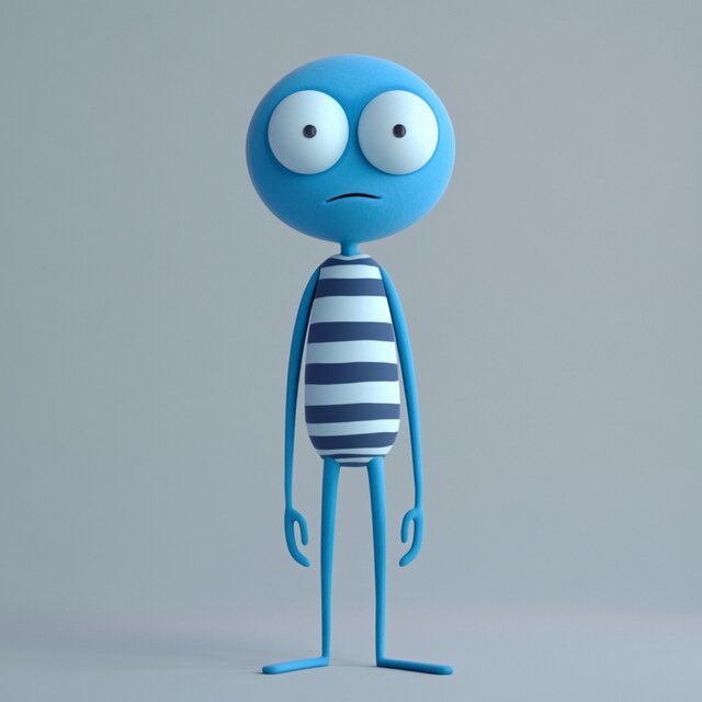 blue