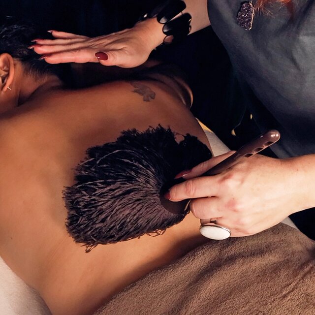 Back Pampering in the Rain