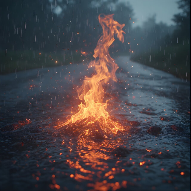 Fire and Rain Sounds