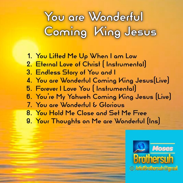 You are Wonderful Coming King Jesus