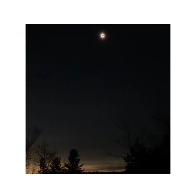When the Moon Sets Over the Sun