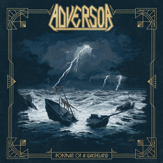 Cover art for album Portrait of a Wasteland by Adversor