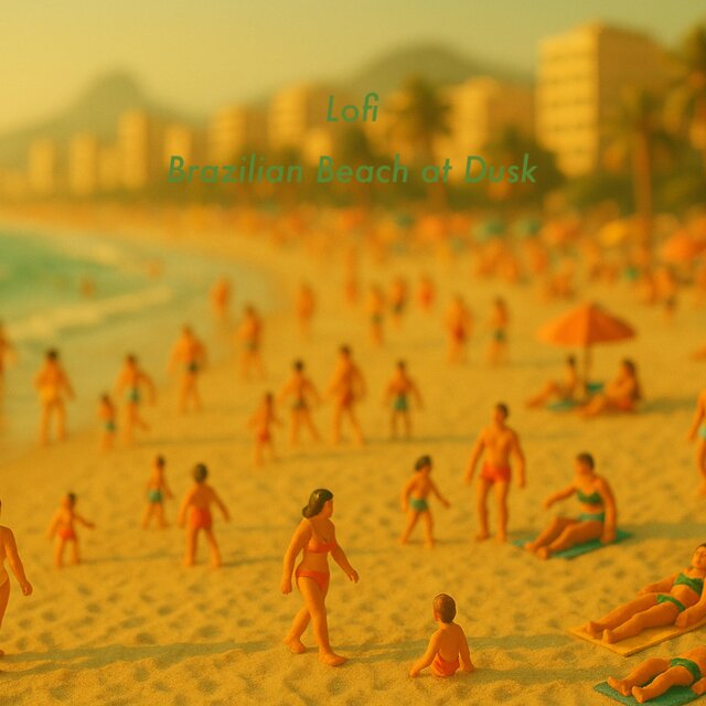 Brazilian Beach at Dusk