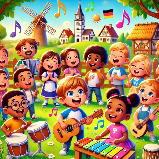 Singen, Spielen, Lernen! – Kinderlieder auf Deutsch