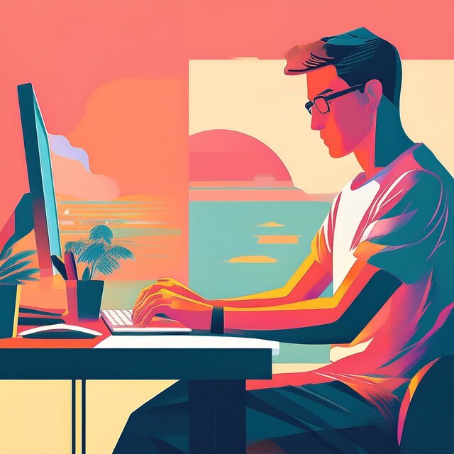 Lofi Con Enfoque En El Centro Quieto Del Pensamiento