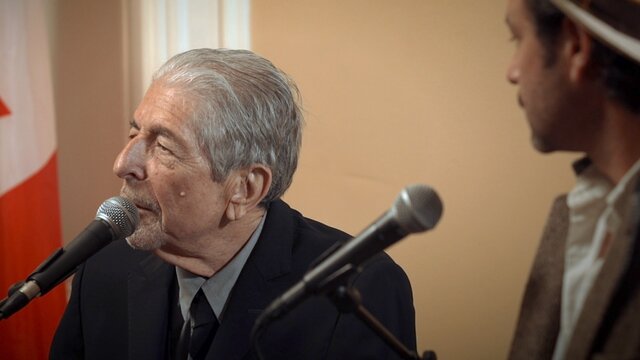 Leonard Cohen on lyric 