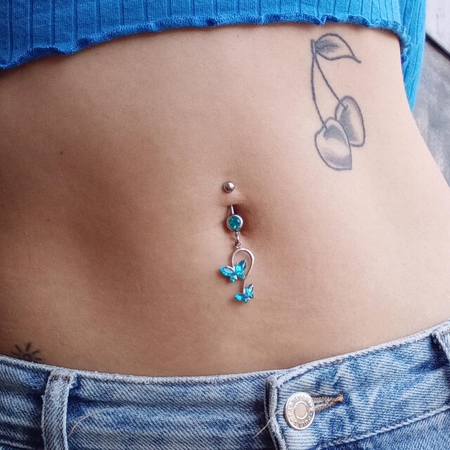 Bauchnabelpiercing Remix