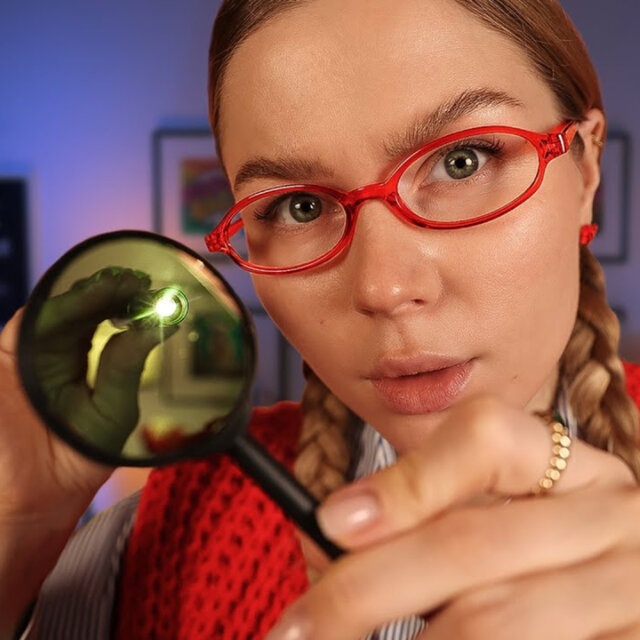 ASMR Eye Doctor Role Play