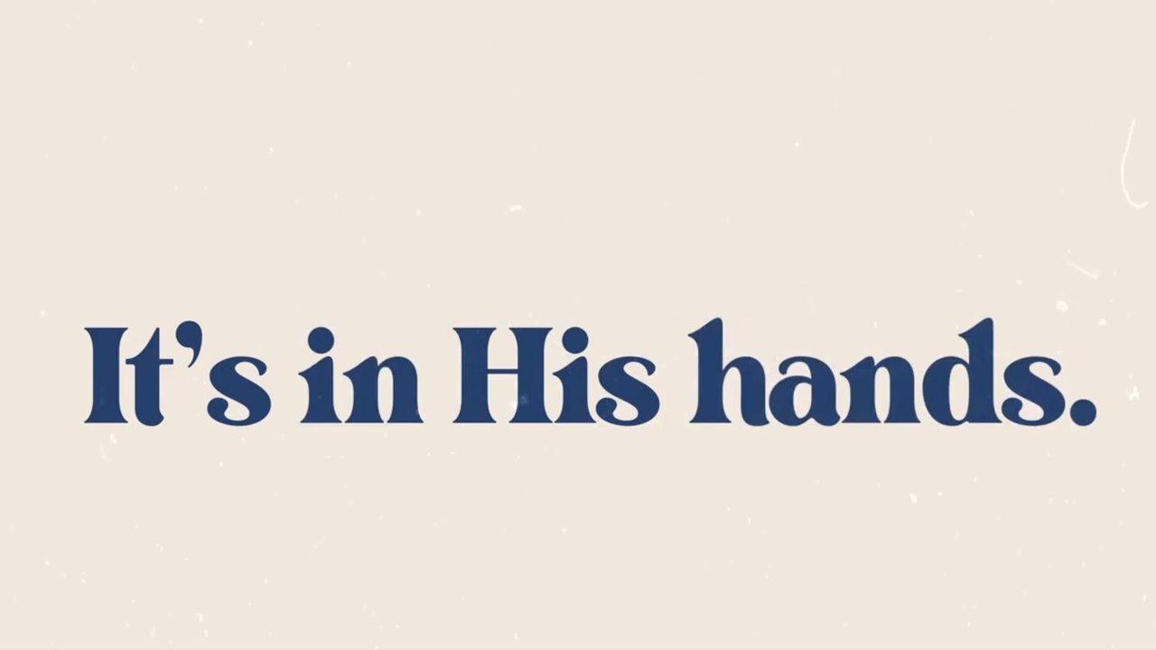 Whole World In His Hands (Official Lyric Video)