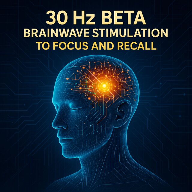 30 Hz Beta Brainwave Stimulation to Focus and Recall