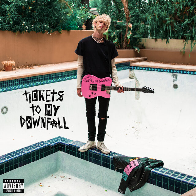 Cover art for album Tickets To My Downfall by mgk