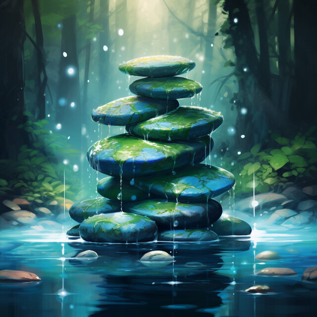 Relaxing Waterscapes: Music Stream Serenity