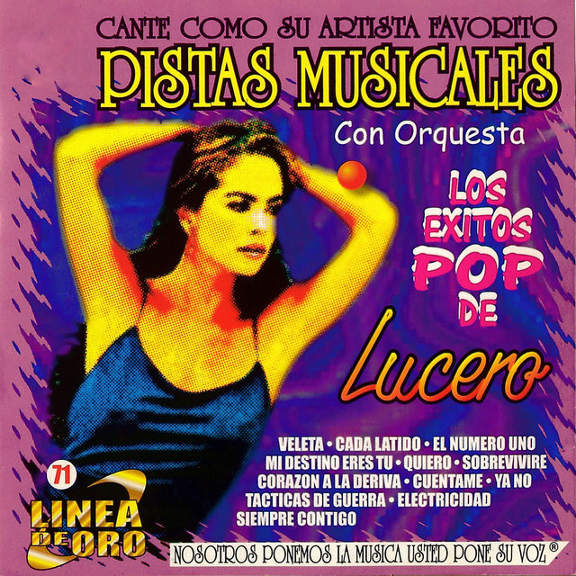 Pistas Musicales Con Orquesta los Exitos Pop de Lucero