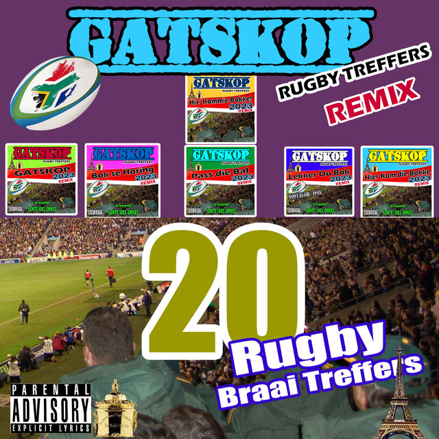Gatskop Rugby Treffers Remix - 20 Rugby Braai Treffers