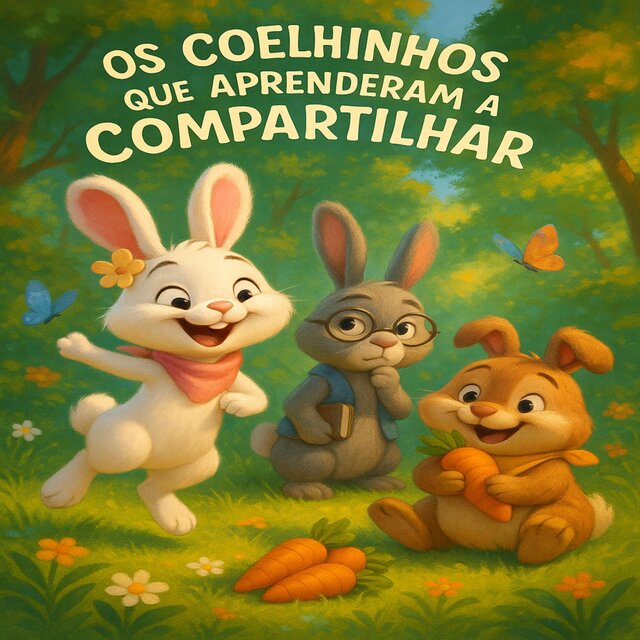 Os Coelhinhos que Aprenderam Compartilhar