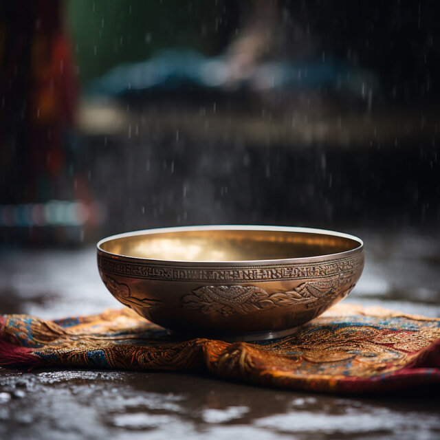 Tibet Bowls: The River