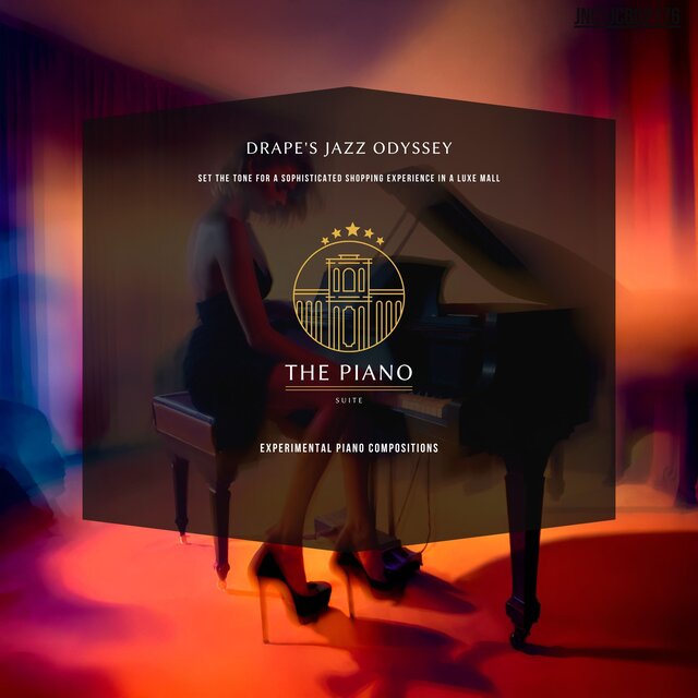 Drape'S Jazz Odyssey: Experimental Piano Compositions - Set The Tone For A Sophisticated Shopping Experience In A Luxe Mall